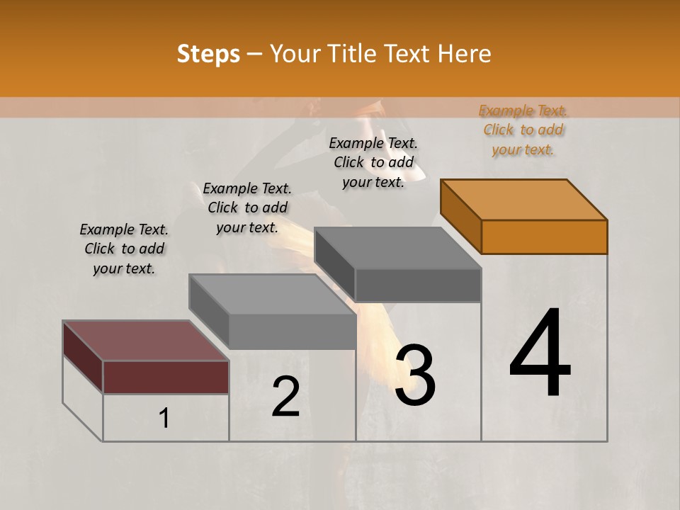 A Woman In A Black Top And Yellow Skirt Is Dancing PowerPoint Template