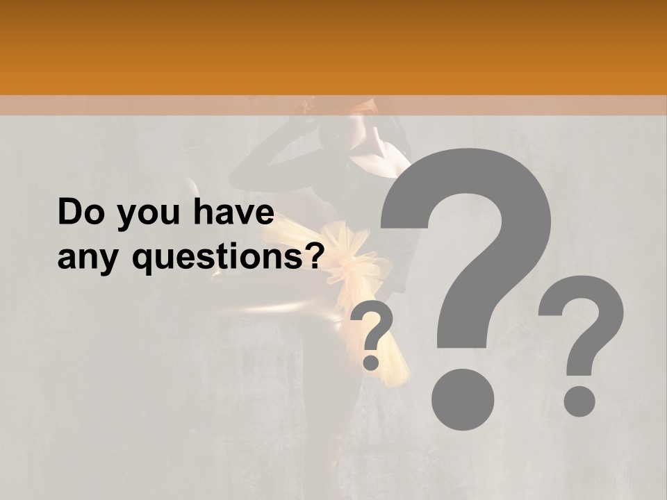 A Woman In A Black Top And Yellow Skirt Is Dancing PowerPoint Template