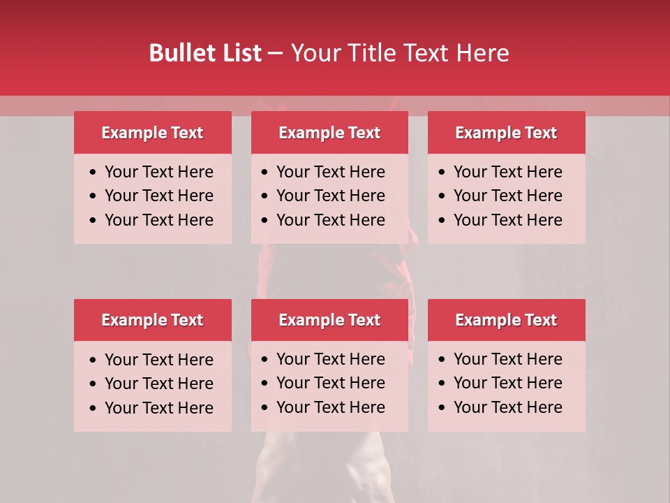 Brawny Man Music PowerPoint Template