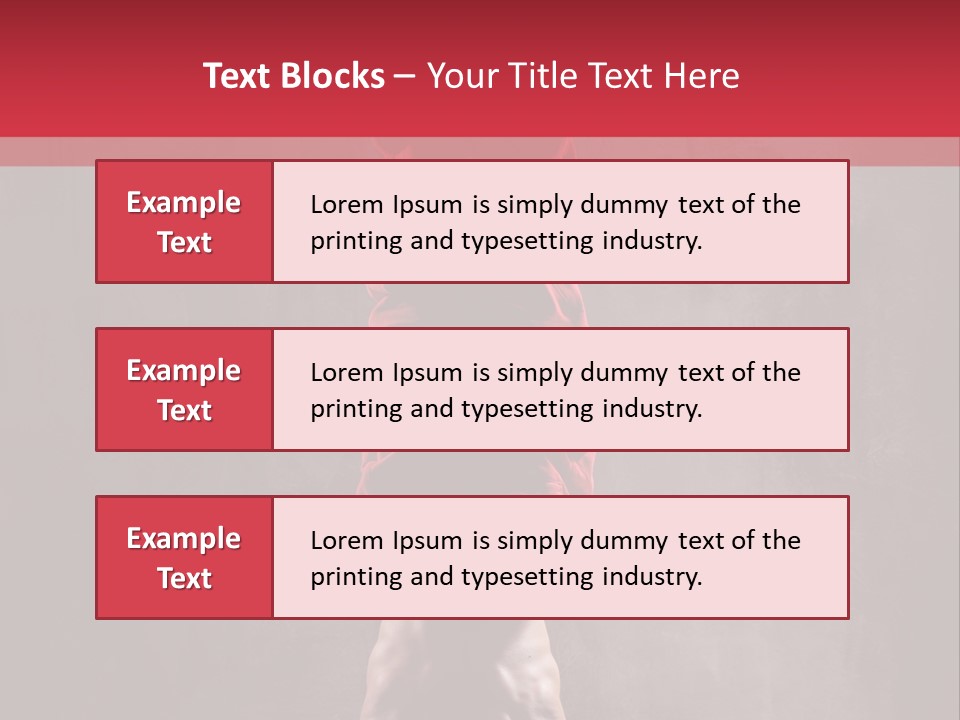 Brawny Man Music PowerPoint Template