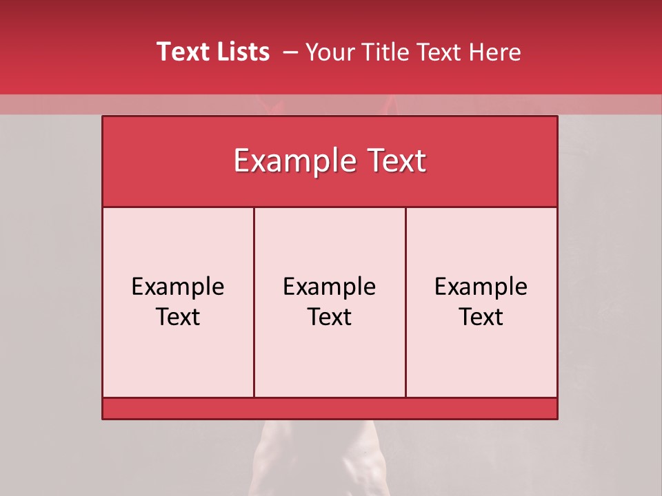 Brawny Man Music PowerPoint Template