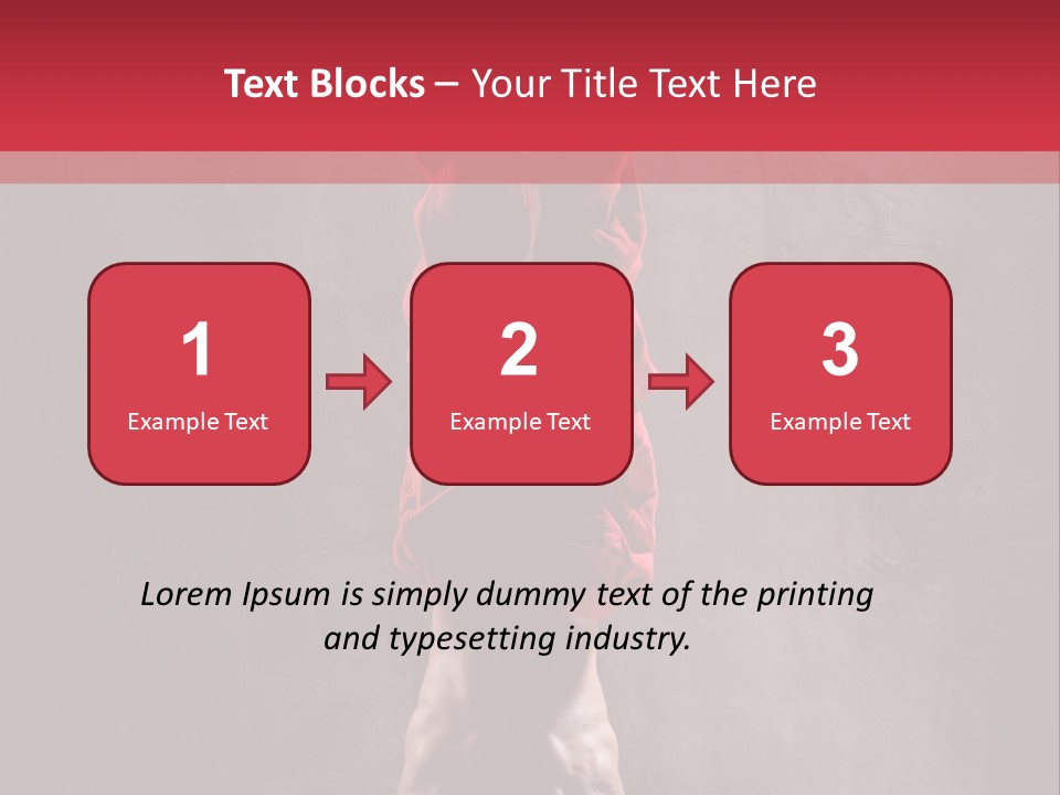 Brawny Man Music PowerPoint Template