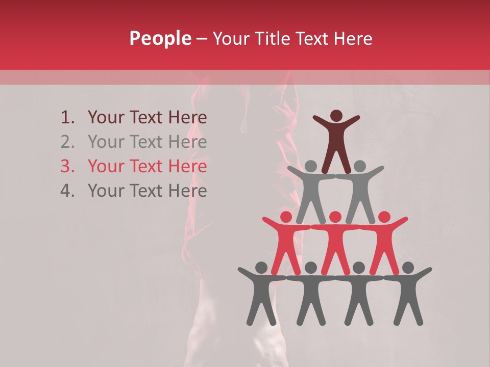 Brawny Man Music PowerPoint Template