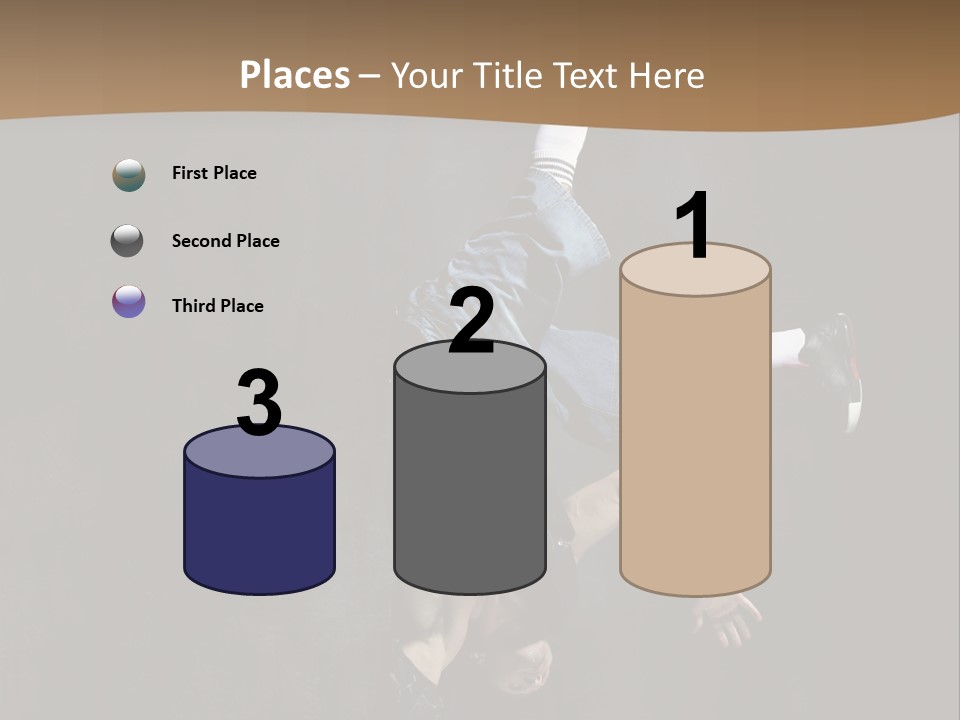 Flexibility Young Fitness PowerPoint Template