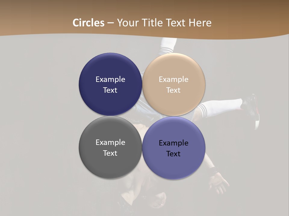 Flexibility Young Fitness PowerPoint Template