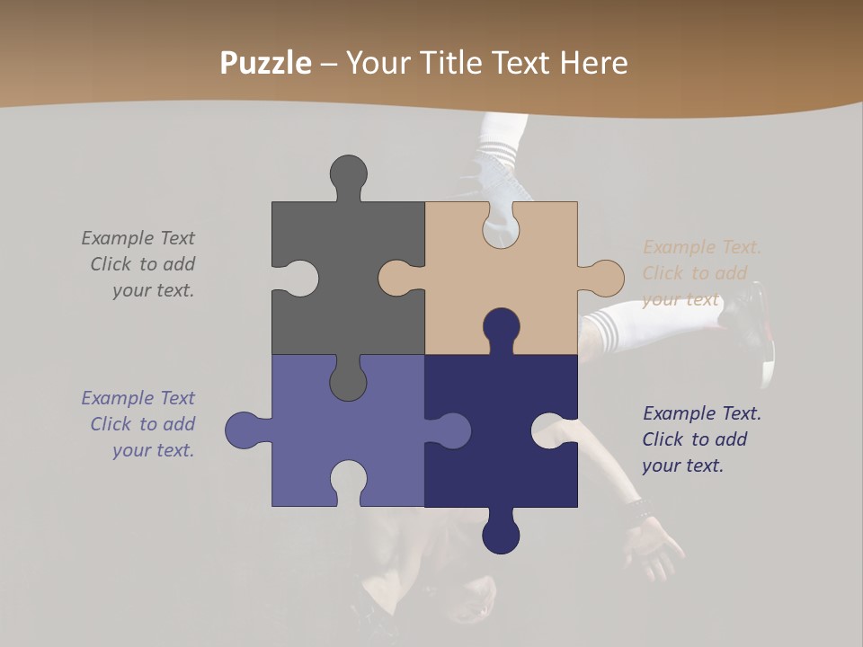 Flexibility Young Fitness PowerPoint Template