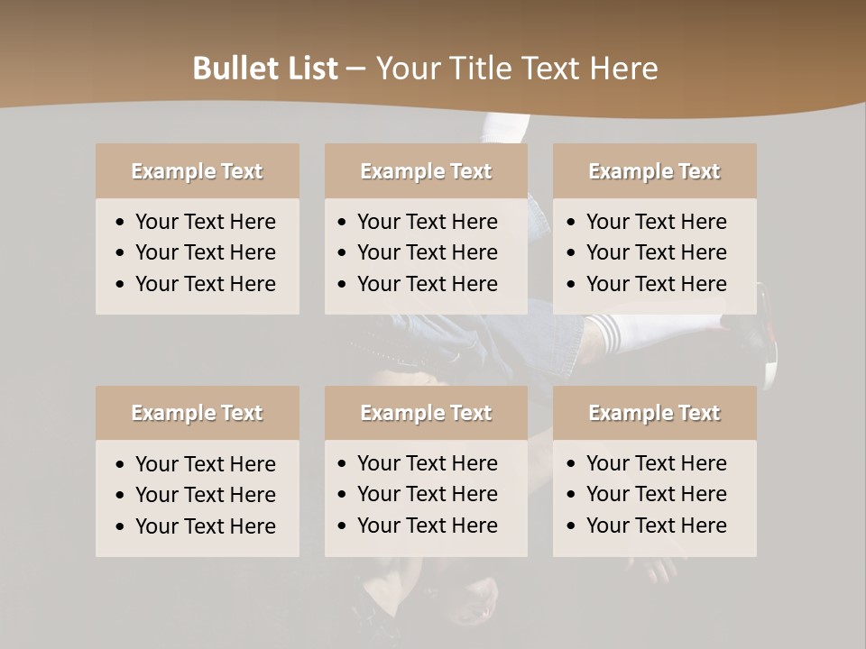 Flexibility Young Fitness PowerPoint Template