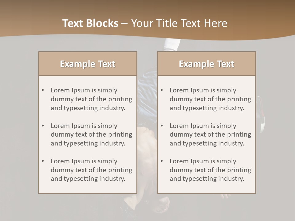 Flexibility Young Fitness PowerPoint Template