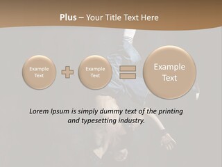 Flexibility Young Fitness PowerPoint Template