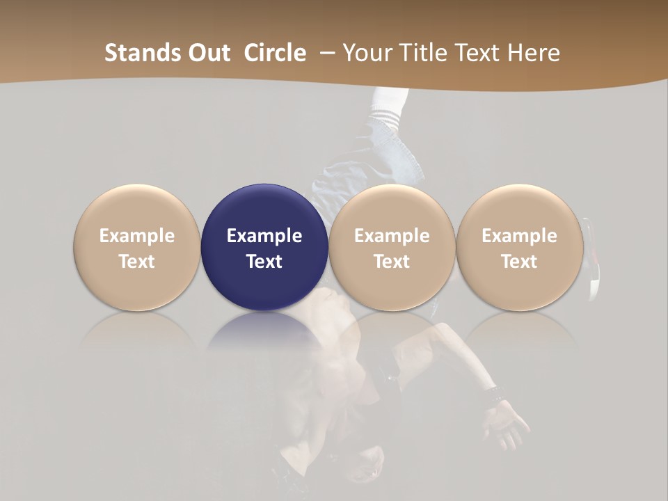 Flexibility Young Fitness PowerPoint Template