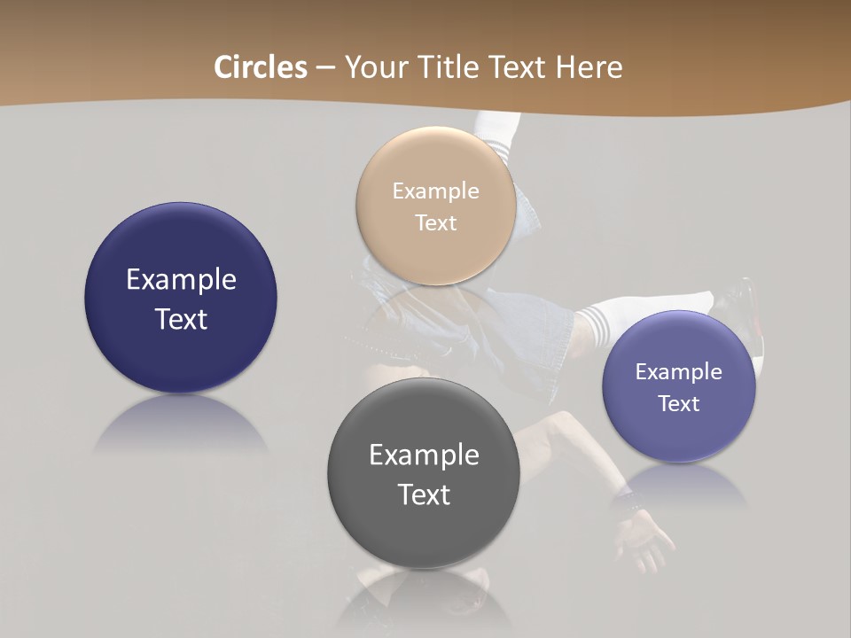 Flexibility Young Fitness PowerPoint Template