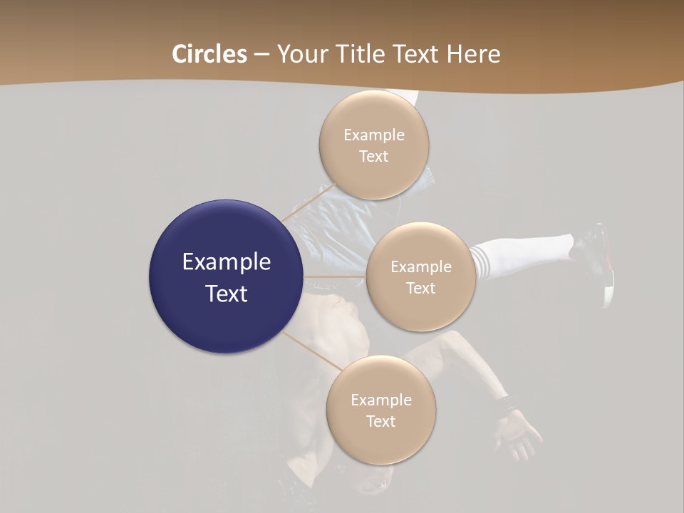 Flexibility Young Fitness PowerPoint Template