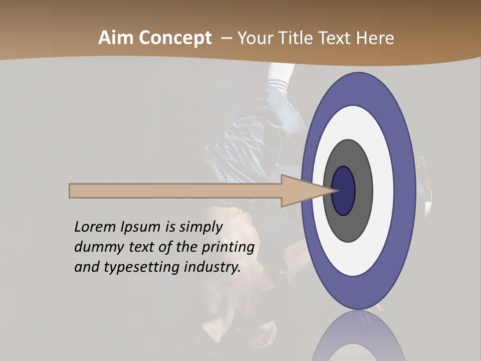 Flexibility Young Fitness PowerPoint Template