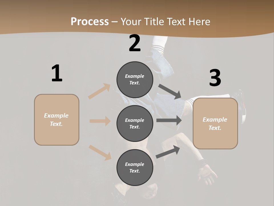 Flexibility Young Fitness PowerPoint Template