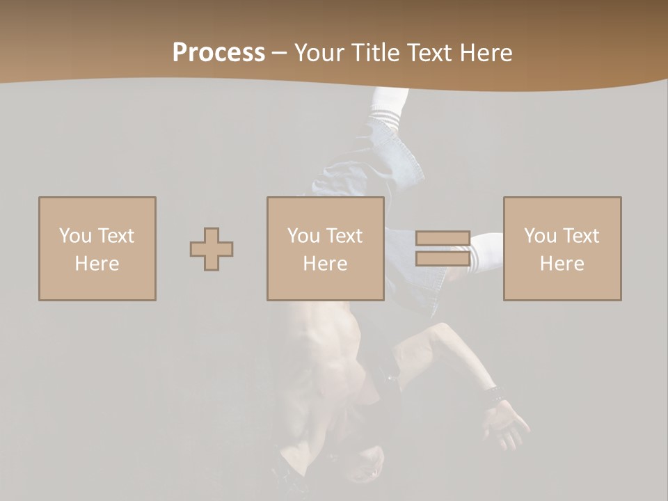 Flexibility Young Fitness PowerPoint Template