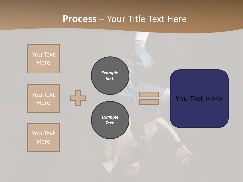 Flexibility Young Fitness PowerPoint Template