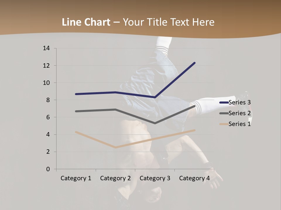 Flexibility Young Fitness PowerPoint Template