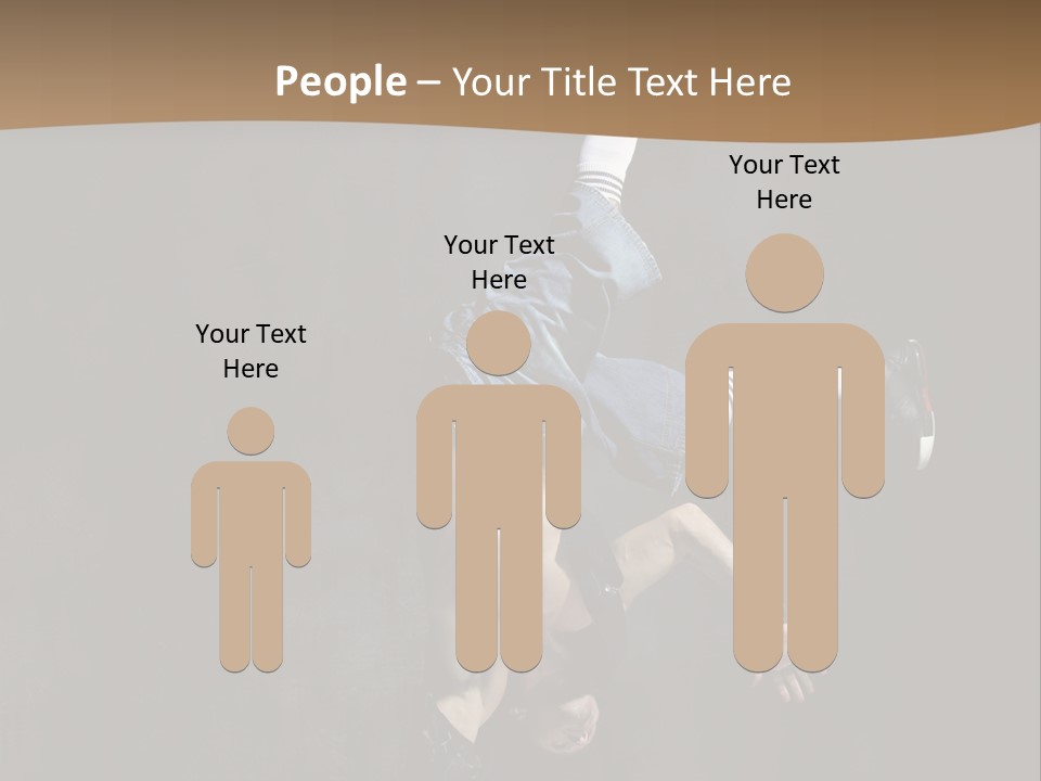 Flexibility Young Fitness PowerPoint Template