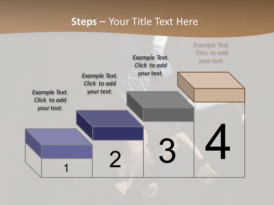 Flexibility Young Fitness PowerPoint Template