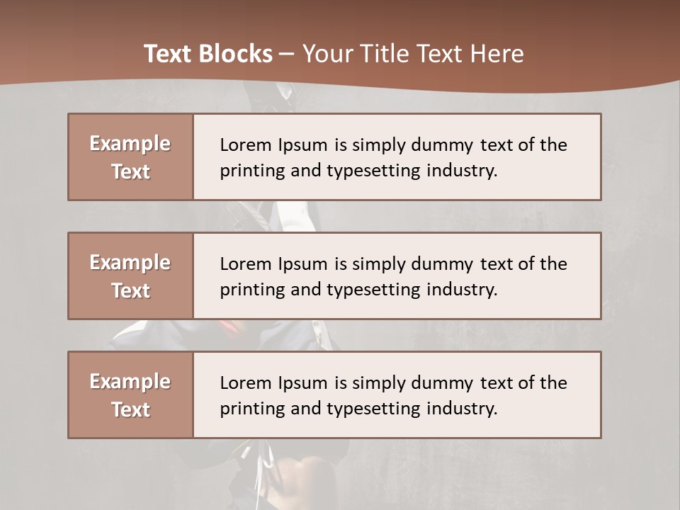 Lifestyle Fitness Agility PowerPoint Template