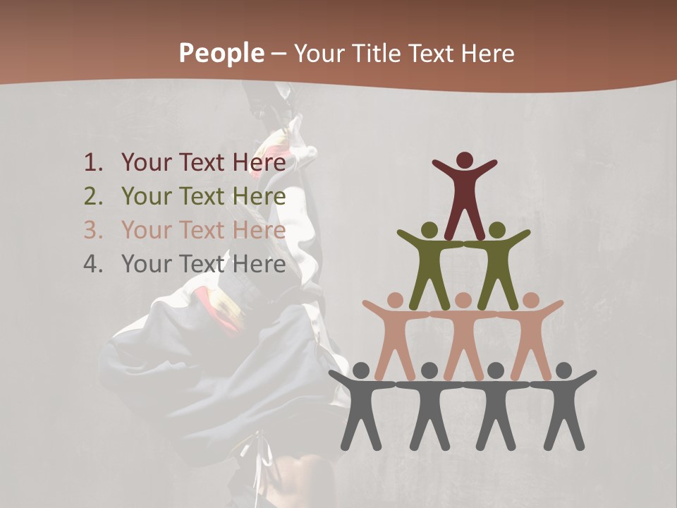 Lifestyle Fitness Agility PowerPoint Template