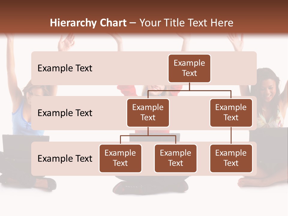 Portrait Young Bandage PowerPoint Template