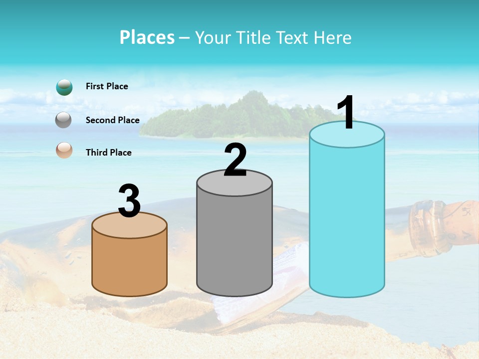 Coast Beach Time PowerPoint Template