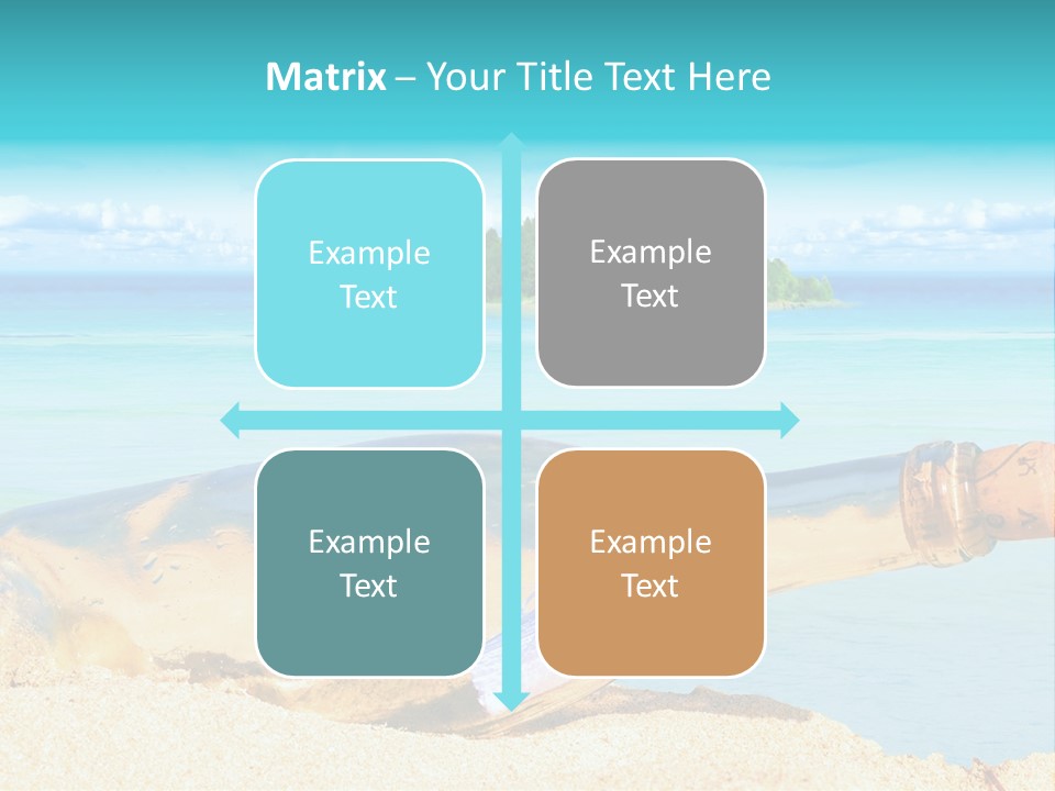 Coast Beach Time PowerPoint Template