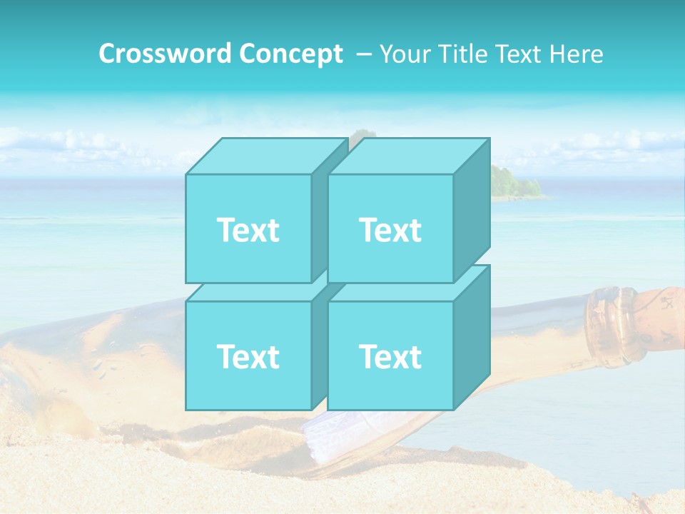 Coast Beach Time PowerPoint Template
