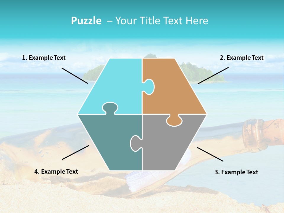 Coast Beach Time PowerPoint Template