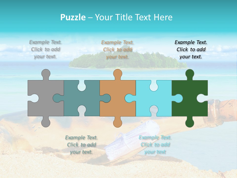 Coast Beach Time PowerPoint Template