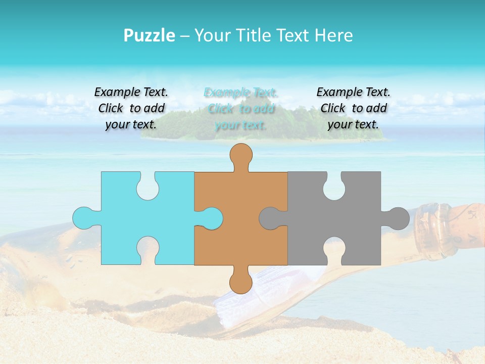 Coast Beach Time PowerPoint Template