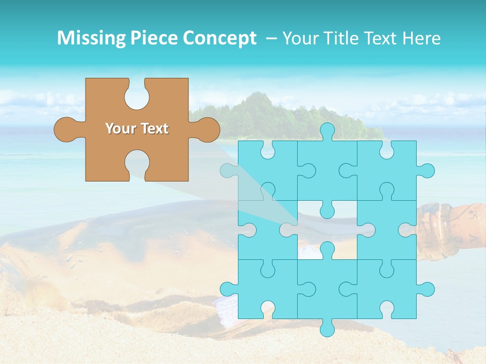 Coast Beach Time PowerPoint Template