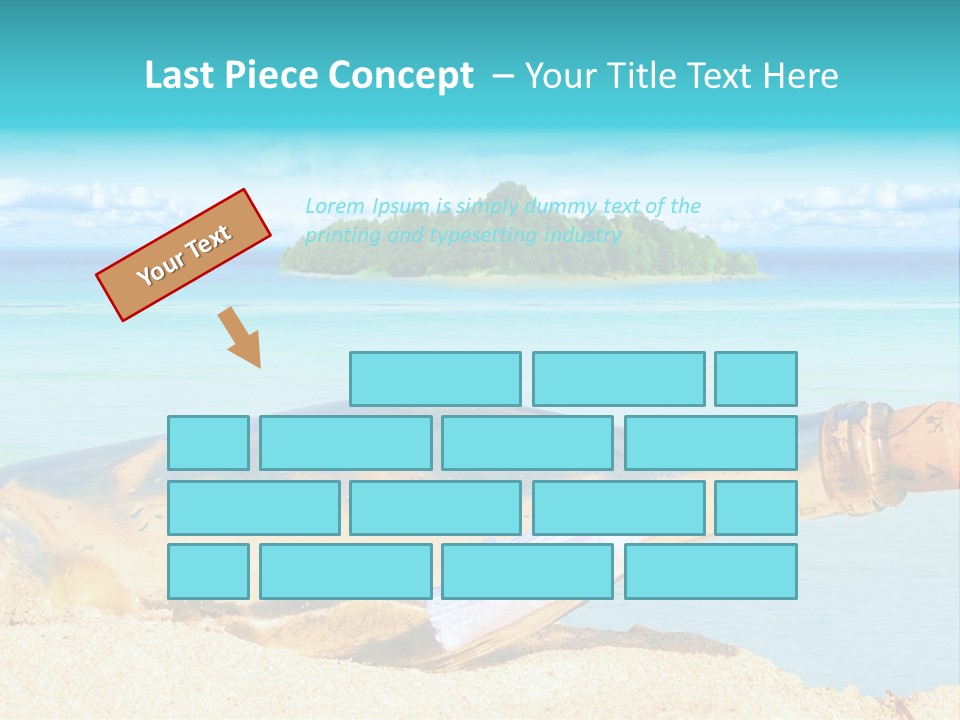 Coast Beach Time PowerPoint Template