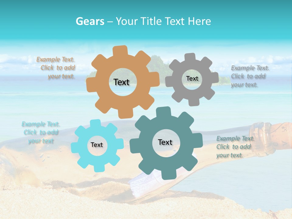 Coast Beach Time PowerPoint Template