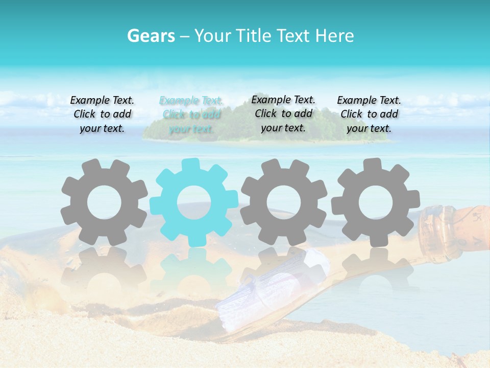 Coast Beach Time PowerPoint Template