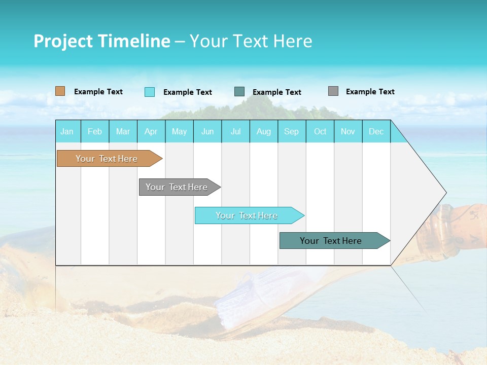Coast Beach Time PowerPoint Template