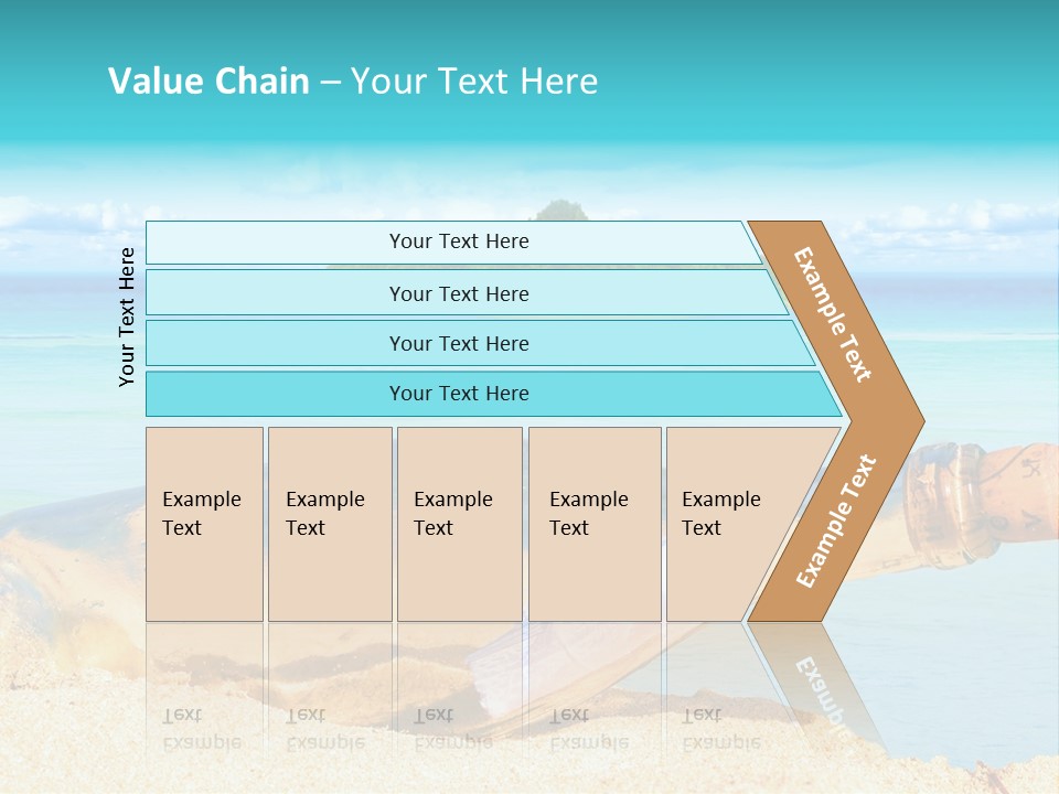 Coast Beach Time PowerPoint Template