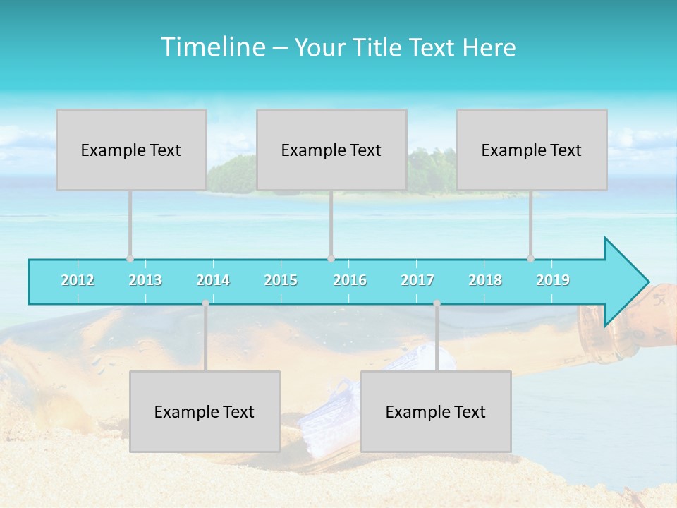 Coast Beach Time PowerPoint Template