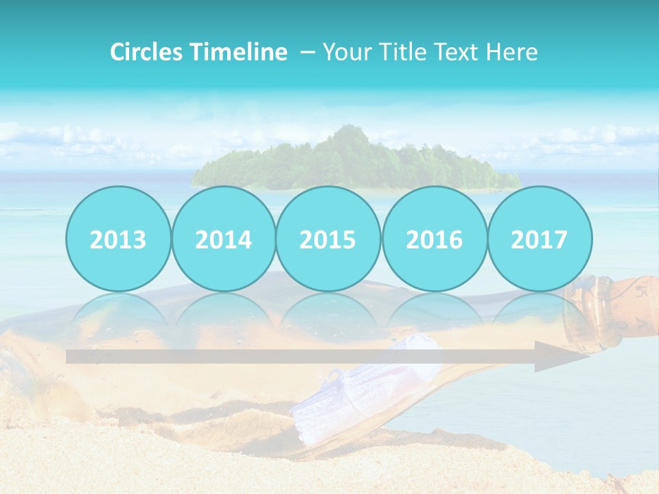 Coast Beach Time PowerPoint Template