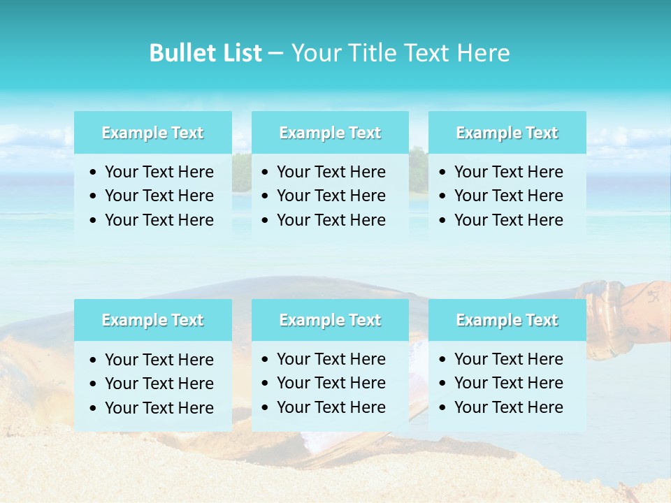 Coast Beach Time PowerPoint Template
