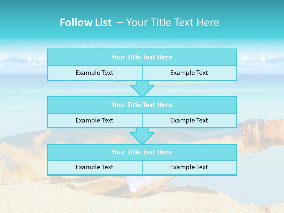 Coast Beach Time PowerPoint Template