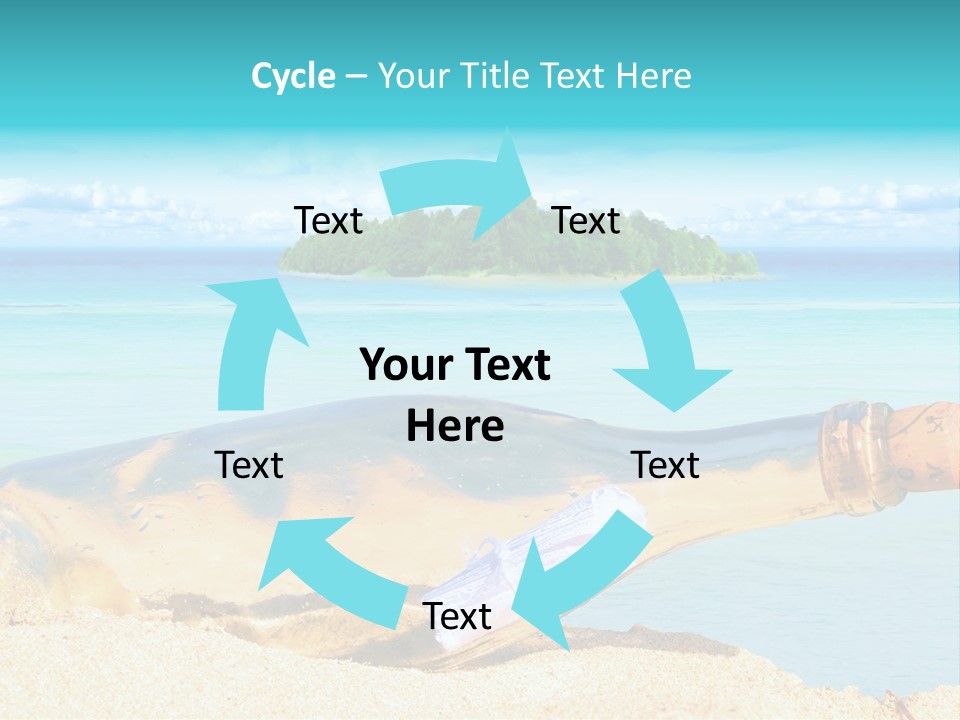Coast Beach Time PowerPoint Template