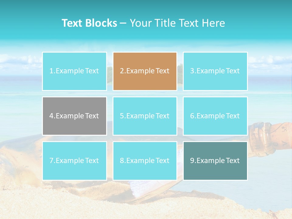 Coast Beach Time PowerPoint Template