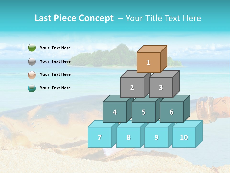 Coast Beach Time PowerPoint Template