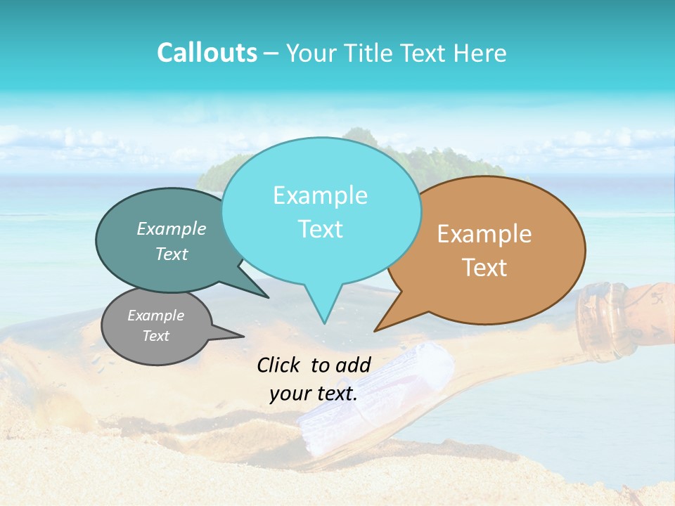 Coast Beach Time PowerPoint Template