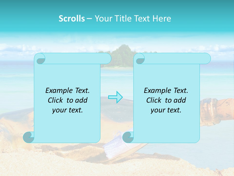 Coast Beach Time PowerPoint Template