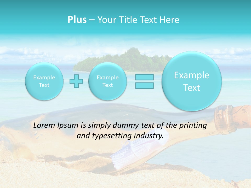 Coast Beach Time PowerPoint Template