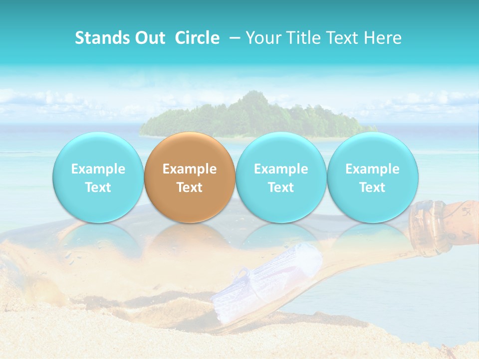 Coast Beach Time PowerPoint Template