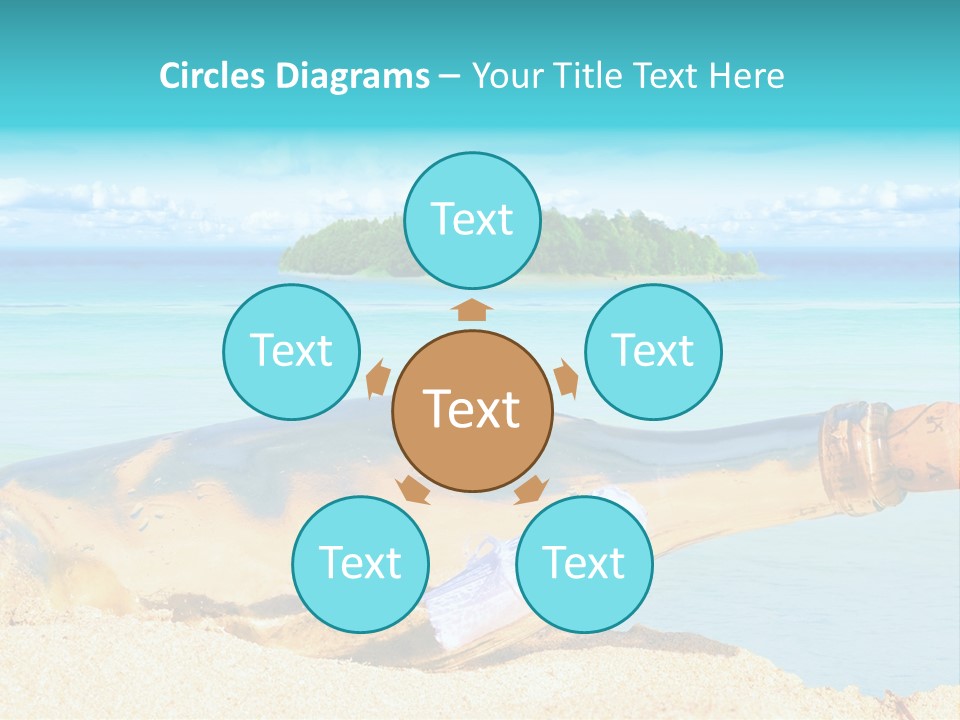 Coast Beach Time PowerPoint Template